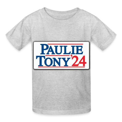 Paulie & Tony for Co-President 2024 - Heavyweight Kid's T-Shirt