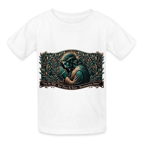 Easter Not My Will Gethsemane T Shirt, Bro Gift - Heavyweight Kid's T-Shirt