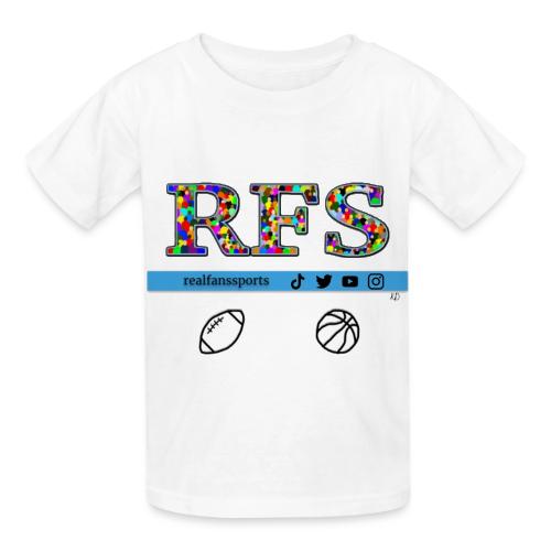 REAL FANS SPORTS - Heavyweight Kid's T-Shirt