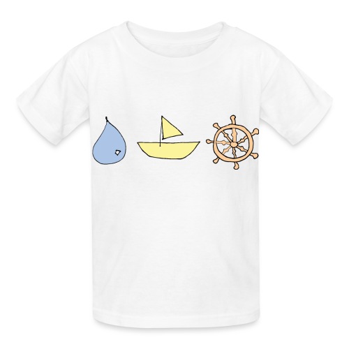 Drop, ship, dharma - Hanes Youth T-Shirt