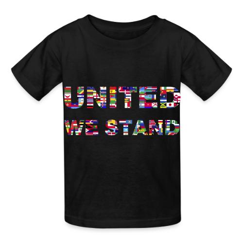 UNITED WE STAND - Heavyweight Kid's T-Shirt