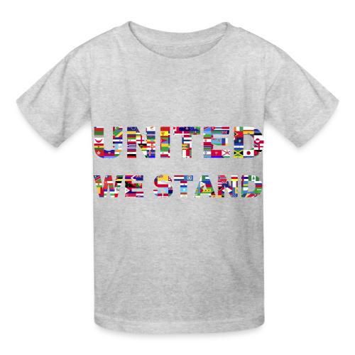 UNITED WE STAND - Heavyweight Kid's T-Shirt
