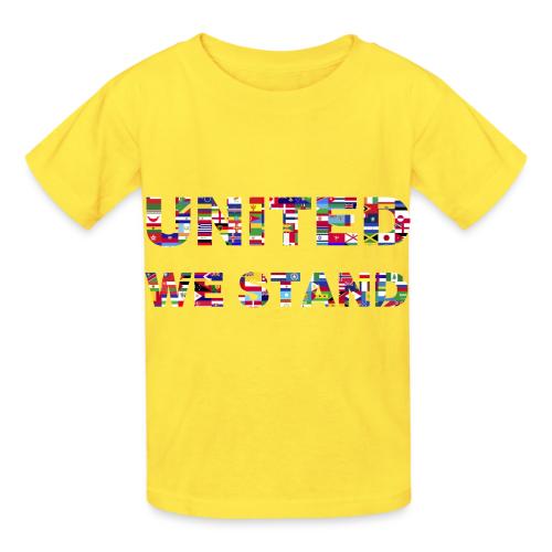 UNITED WE STAND - Heavyweight Kid's T-Shirt