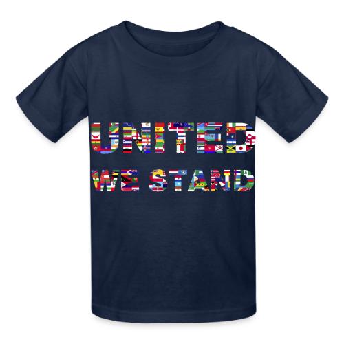 UNITED WE STAND - Heavyweight Kid's T-Shirt