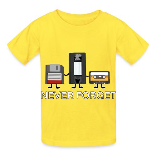 Design that embodies the past - Heavyweight Kid's T-Shirt