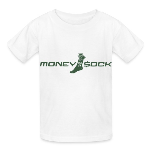 logo-green_WhiteShirts_MainLogo - Hanes Youth T-Shirt