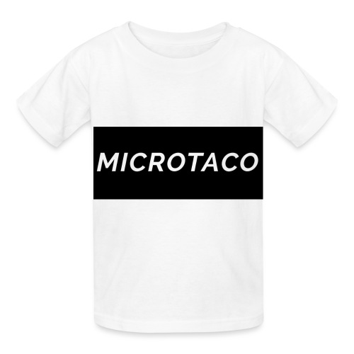 MicroTaco Text Logo - Hanes Youth T-Shirt