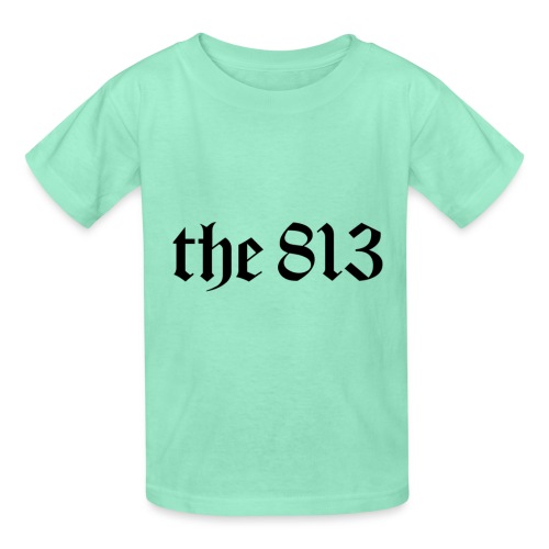 The 813 in Black Lettering - Hanes Youth T-Shirt