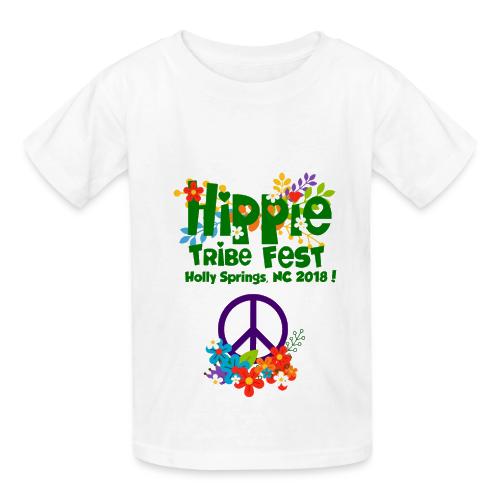 Hippie Tribe Fest 2018 - Heavyweight Kid's T-Shirt