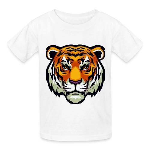 Tiger Fashion Feline Animal, Tiger Willing Success - Heavyweight Kid's T-Shirt