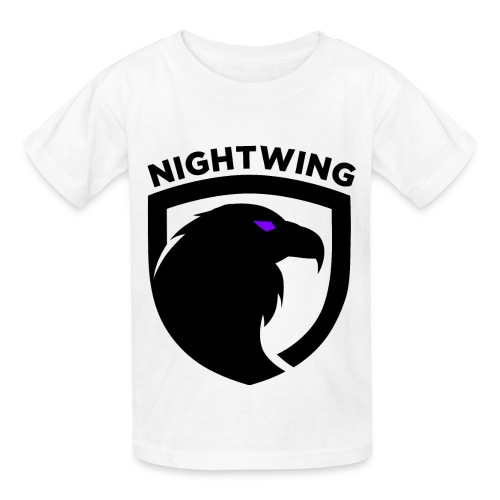 Nightwing Black Crest - Hanes Youth T-Shirt
