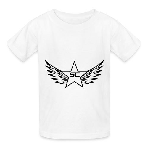 Starr logo black - Hanes Youth T-Shirt