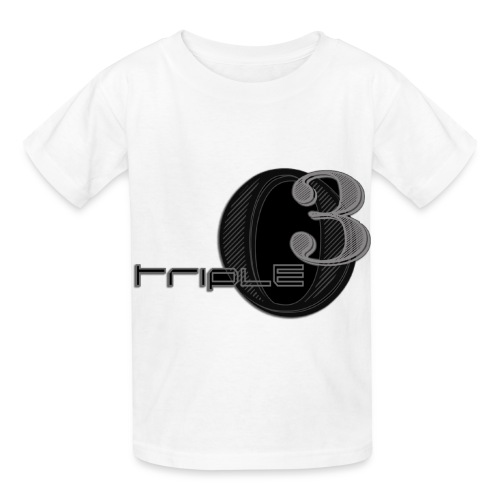 Triple 03 Logo - Hanes Youth T-Shirt
