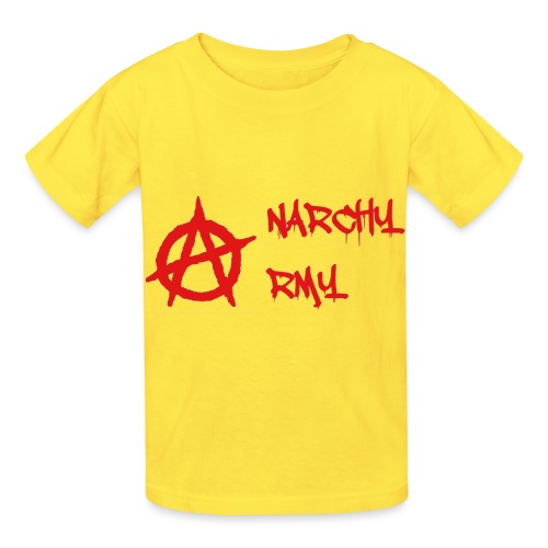 Anarchy Army LOGO - Hanes Youth T-Shirt