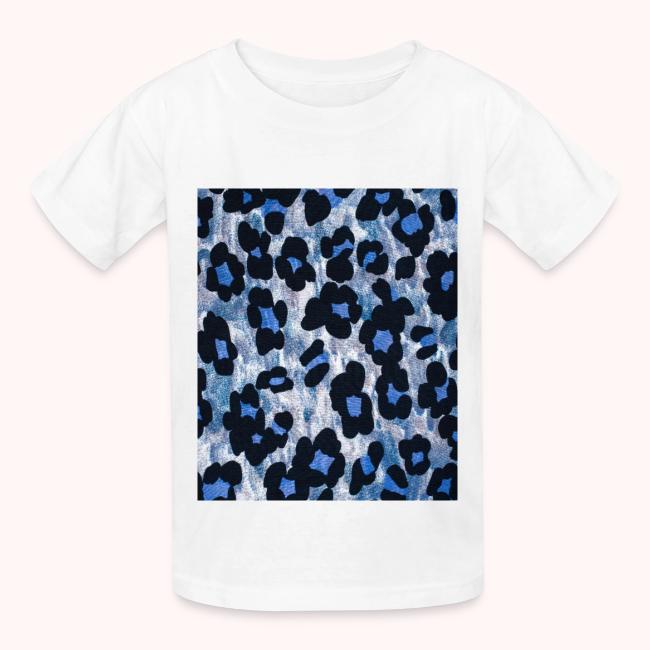 blue ank black leopard pattern