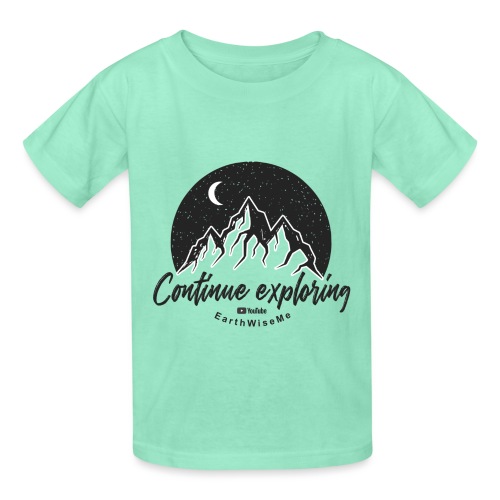 Explore continue BW - Hanes Youth T-Shirt