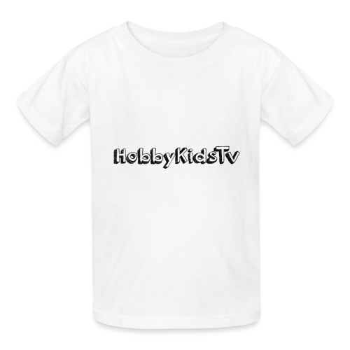 hobbykids watermark words only png - Hanes Youth T-Shirt