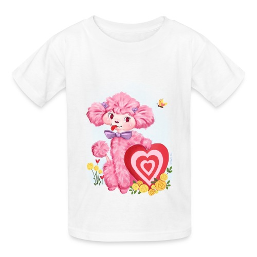 Pink Poodle - Hanes Youth T-Shirt