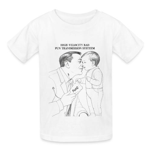 Dad Joke Blueprint T-Shirt - Heavyweight Kid's T-Shirt