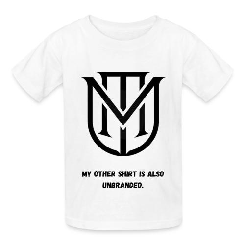 My Other Shirt Is Also Unbranded T-Shirt | Quiet L - Heavyweight Kid's T-Shirt