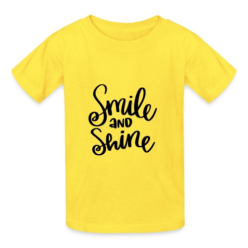 Smile and Shine - Hanes Youth T-Shirt