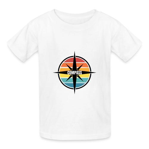 Compass Cooperative Logo - Heavyweight Kid's T-Shirt