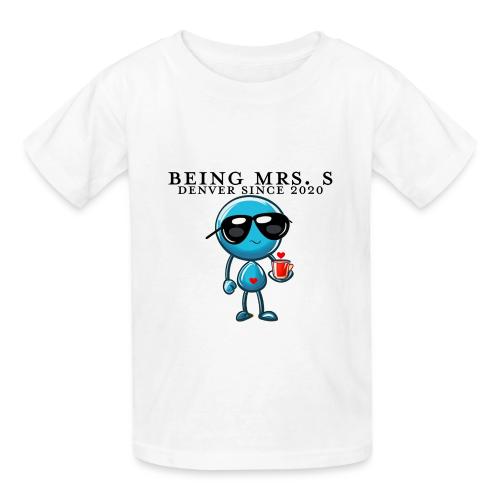 Being Mrs. S_Middle_Denver Since 2020 - Heavyweight Kid's T-Shirt