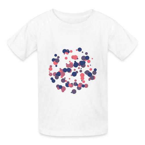 abstract circles pattern - Heavyweight Kid's T-Shirt