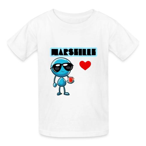Smoon City_Marseille - Heavyweight Kid's T-Shirt
