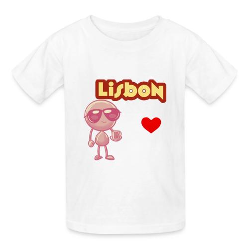 Smoon City_Lisbon - Heavyweight Kid's T-Shirt