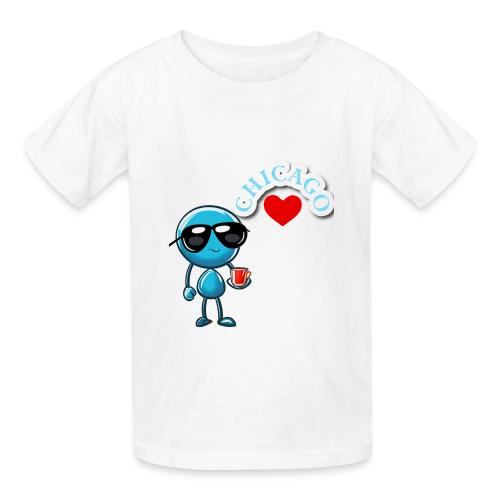Smoon City_Chicago - Heavyweight Kid's T-Shirt