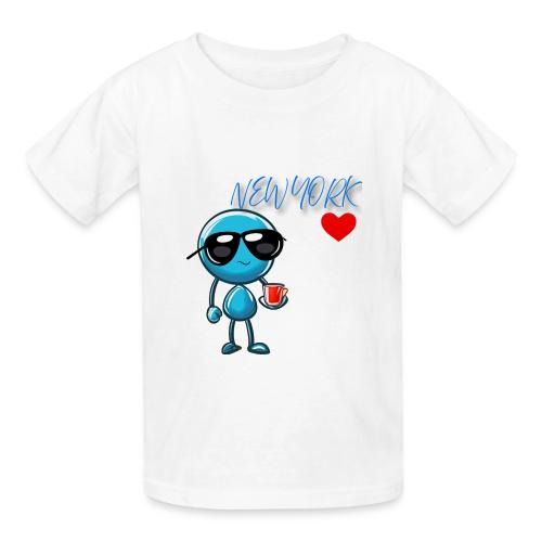 Smoon City_New York - Heavyweight Kid's T-Shirt