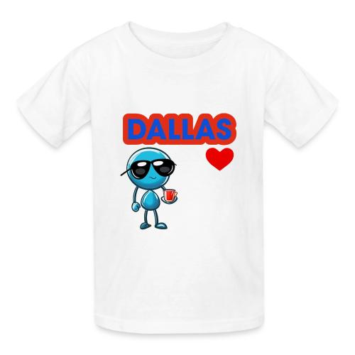 Smoon City_Dallas - Heavyweight Kid's T-Shirt