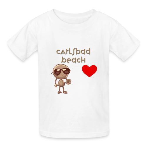 Smoon City_Carlsbad Beach - Heavyweight Kid's T-Shirt