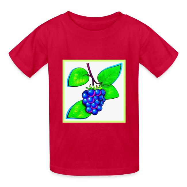 Vibrant Blueberry Pop Art