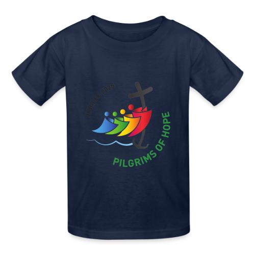 pilgrims of hope 2025 logo (Jubilee Year 2025) - Heavyweight Kid's T-Shirt