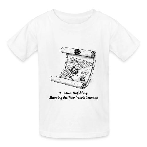Unfolding Map of Ambition T-Shirt - Heavyweight Kid's T-Shirt