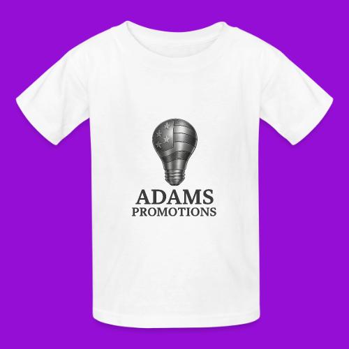 Adams Promotions Brushed Steel light Logo - Heavyweight Kid's T-Shirt