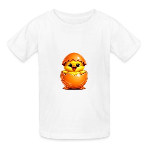 Easter Chick Orange - Heavyweight Kid's T-Shirt