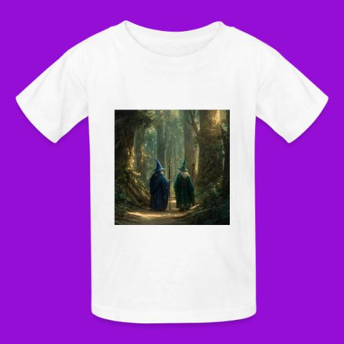Wizards Walk - Heavyweight Kid's T-Shirt
