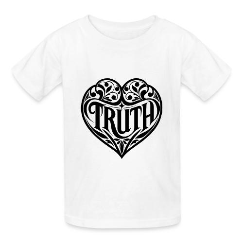 TRUTH in HEART - Heavyweight Kid's T-Shirt
