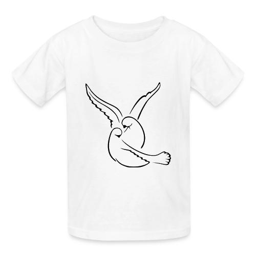 EMBRACED_TURTLEDOVES - Heavyweight Kid's T-Shirt