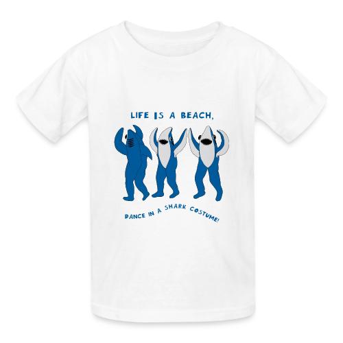 Dancing Sharks, Life Is a Beach - Heavyweight Kid's T-Shirt