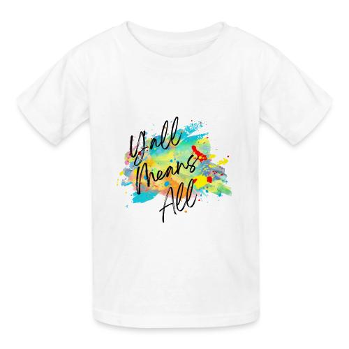 Y'all Means All - Heavyweight Kid's T-Shirt