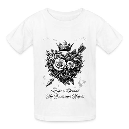Royal Heart T-Shirt, Mug, & Leggings - Heavyweight Kid's T-Shirt