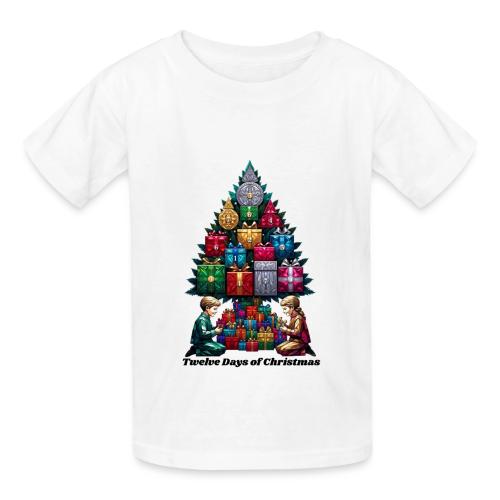 Twelve Days of Gifts T-Shirt - Heavyweight Kid's T-Shirt