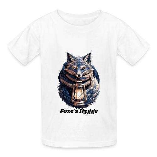 Hygge Ember Fox T-Shirt - Heavyweight Kid's T-Shirt
