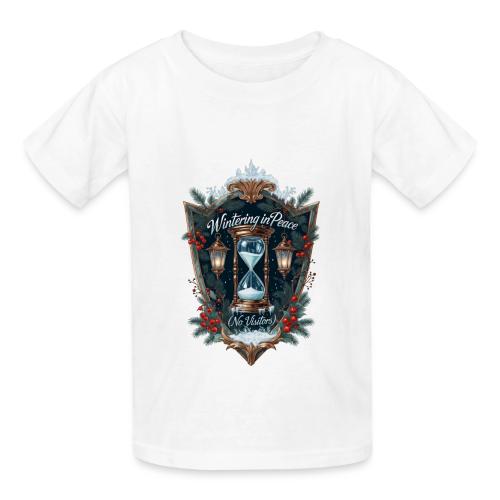 Wintering in Peace (No Visitors) T-Shirt - Heavyweight Kid's T-Shirt