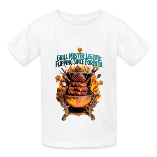 Grill Master Legend T Shirt - Heavyweight Kid's T-Shirt