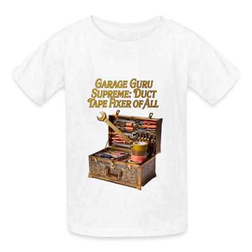 Garage Guru T Shirt - Heavyweight Kid's T-Shirt
